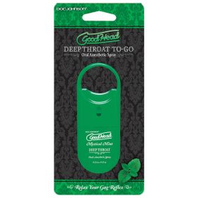 GoodHead Deep Throat Spray To Go-Mint .33oz